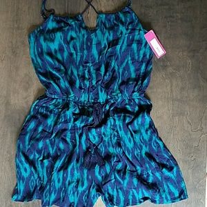 Romper Turquoise and Navy from Target Juniors
